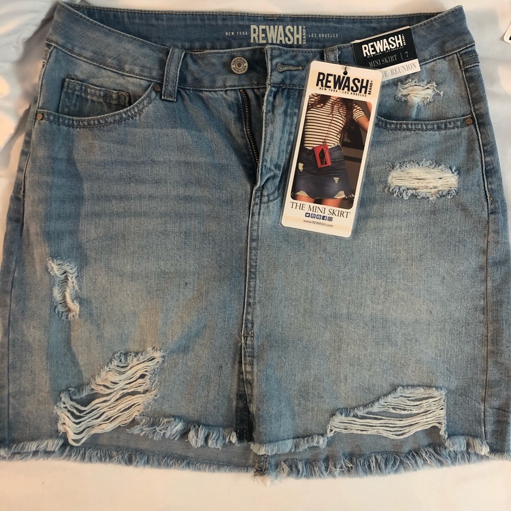 Brand new denim skirt